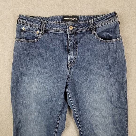Express Jeans Stretch Women Size 13/14 Regular -EUC - Picture 5 of 15